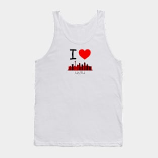 I HEART SEATTLE Tank Top